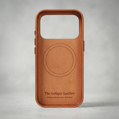 iPhone 17 pro leather Case inside