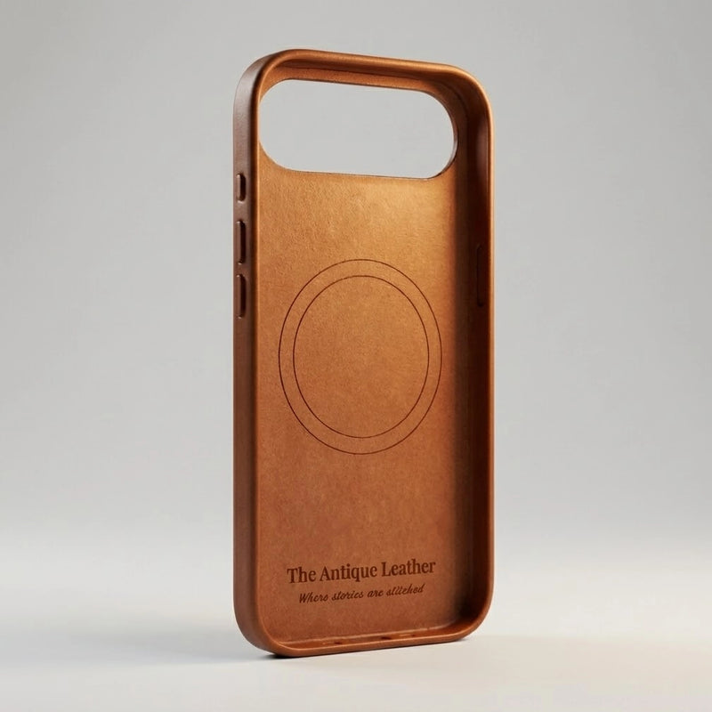 iPhone 17 Air leather Case inside
