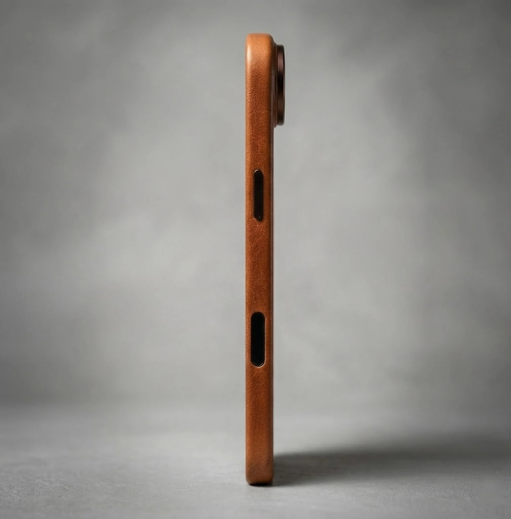 iphone 17 Air leather Case side