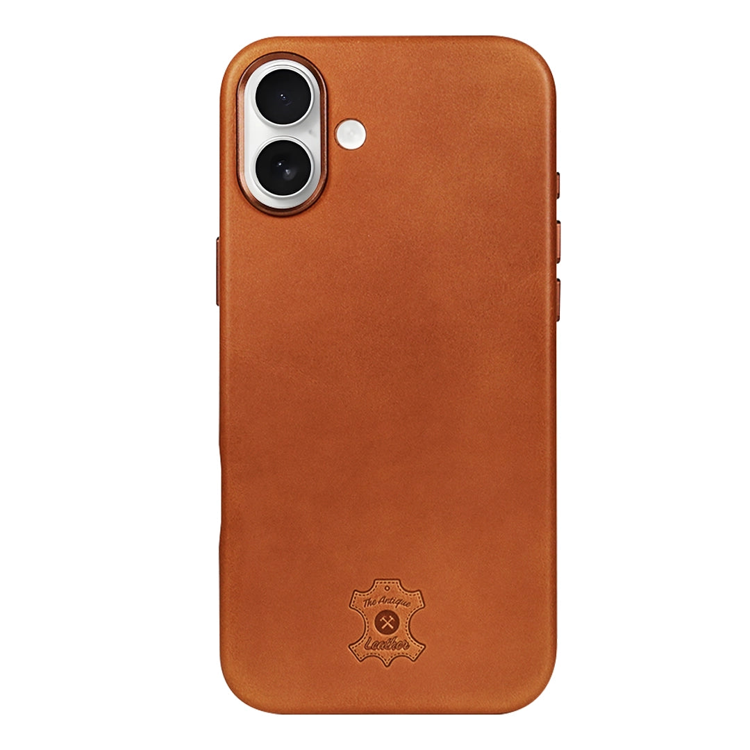 iPhone 16 plus leather case main