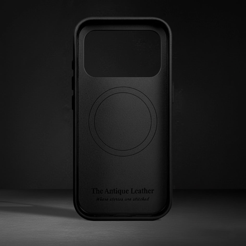 iPhone 17 Pro Leather Case inside