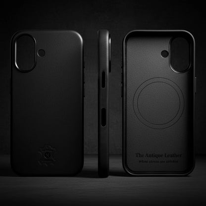 Premium iPhone 17 Leather Case all View
