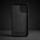 iPhone 16 pro max Leather Case fabric lining