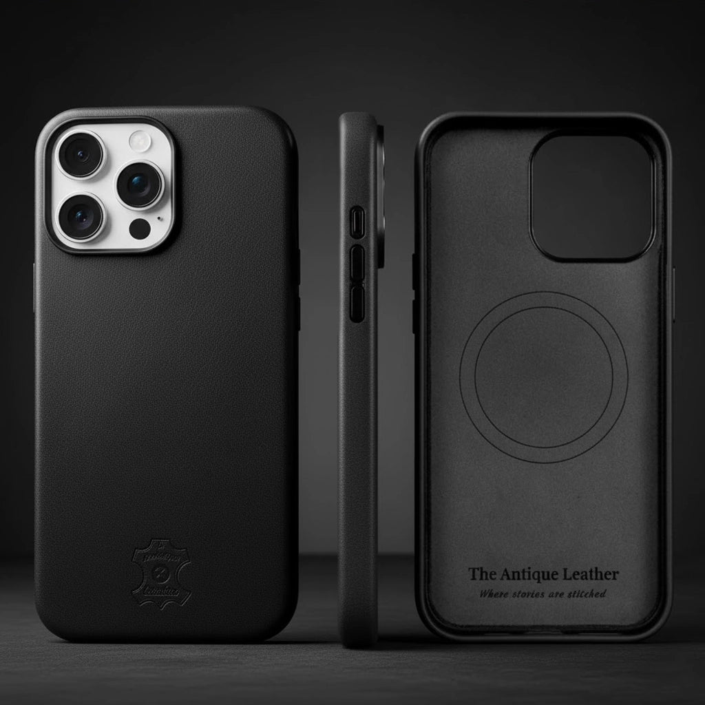 iPhone 16 pro Leather Case all view