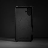 iPhone 16 Plus leather case inside