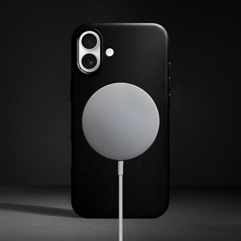 iPhone 16 Plus leather case with magsafe