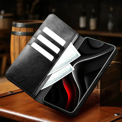 Samsung Galaxy S26 Plus Genuine Leather Wallet Case 6