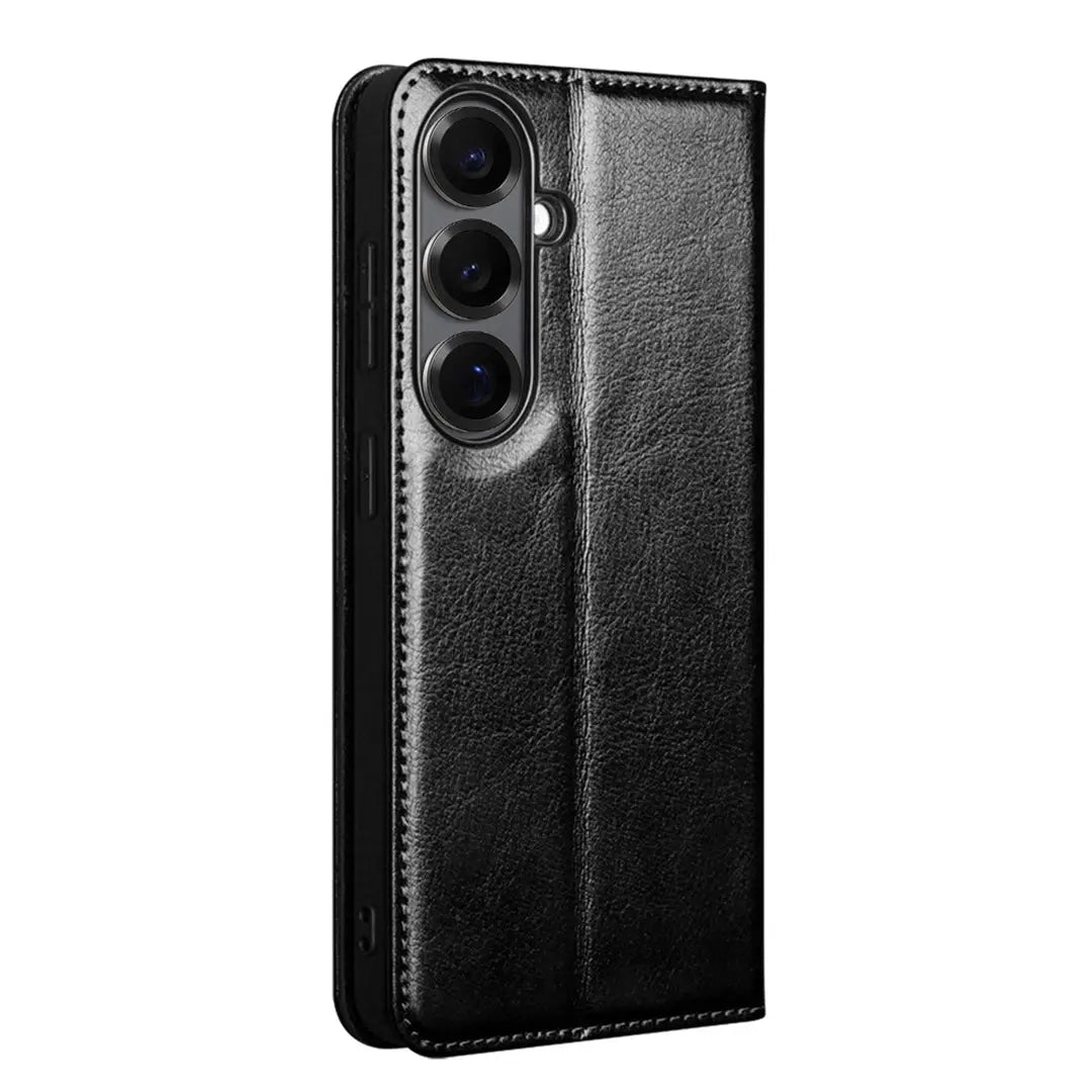 Samsung Galaxy S26 Genuine Leather Wallet Case 3