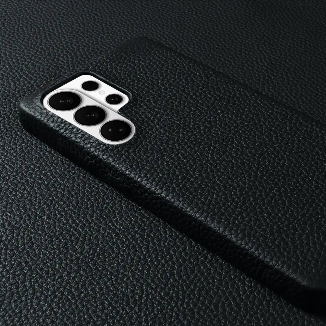 Galaxy S26 ultra pebble leather case 1