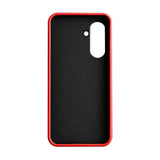 Samsung Galaxy S26 Plus Full-Grain Premium Genuine Leather Case (Red) + MagSafe fabric laing