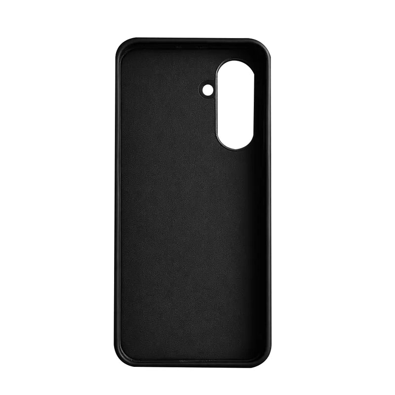 Samsung Galaxy S26 Full-Grain Premium Genuine Leather Case (Black) + MagSafe fabric laing