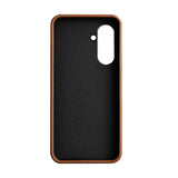 Samsung Galaxy S26 Full-Grain Premium Genuine Leather Case (Brown) + MagSafe fabric laing