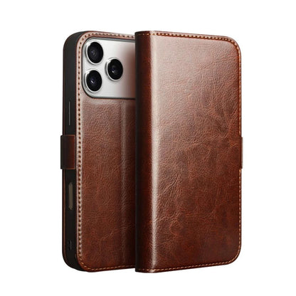 iPhone 18 Pro Max | Genuine Leather Wallet Case