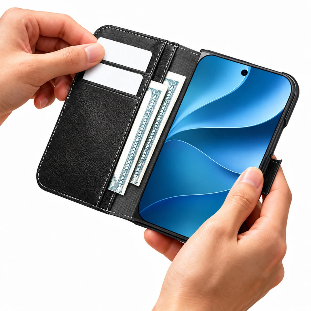 iPhone Duo | Genuine Leather Flip Case