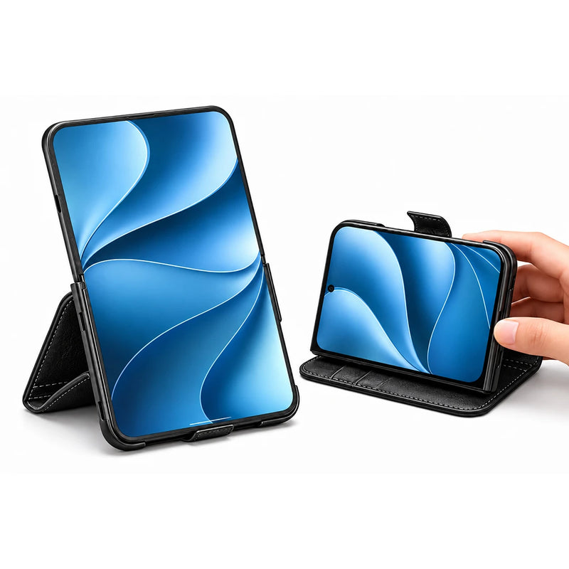 iPhone Duo | Genuine Leather Flip Case